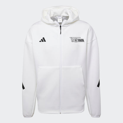 adidas ZNE Jacke - weiß Team 24/25
