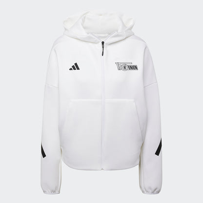 adidas Damen ZNE Jacke - weiß Team 24/25
