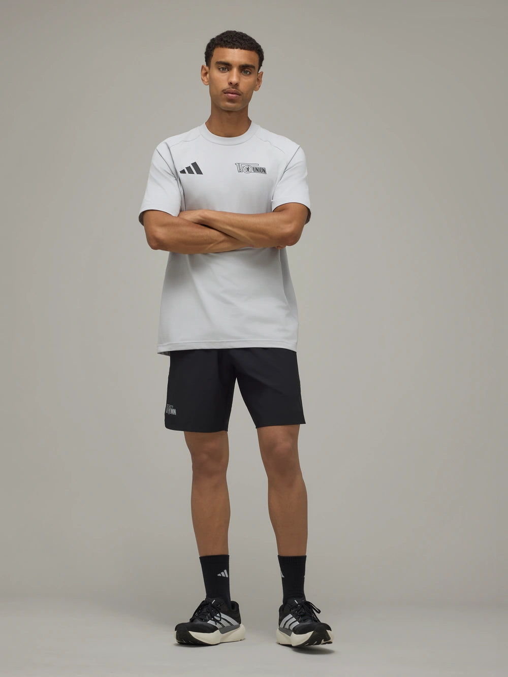 adidas Ausgehshirt grau - Team 26/27