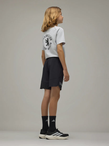 adidas Kinder Ausgehshorts schwarz - Team 26/27