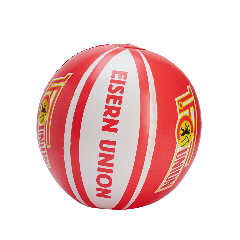 Strandball Logo - rot/weiß