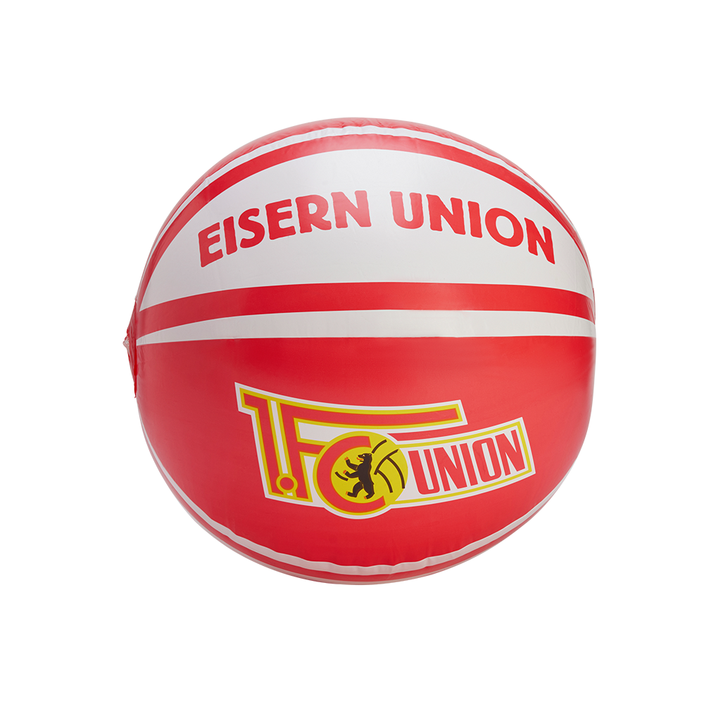 Strandball Logo - rot/weiß