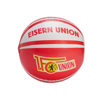 Strandball Logo - rot/weiß