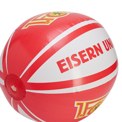 Strandball Logo - rot/weiß
