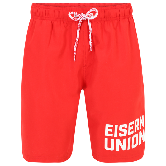 Badehose Eisern Union - rot