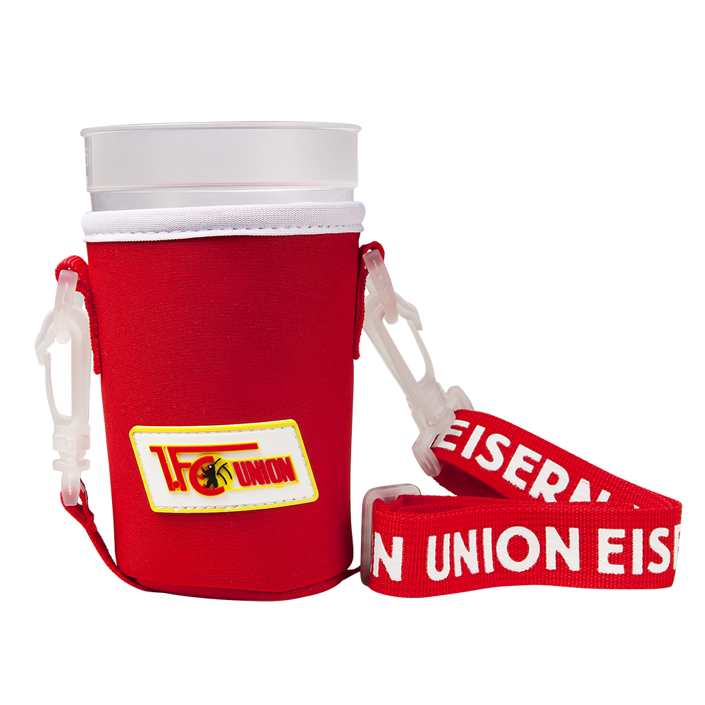 Becherhalter Logo - rot