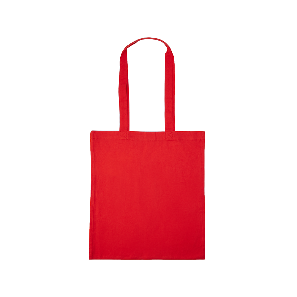 Baumwollbeutel Logo - rot