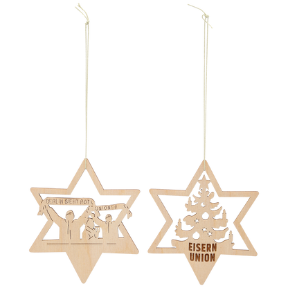 Weihnachtsanhänger Sterne 6er Set