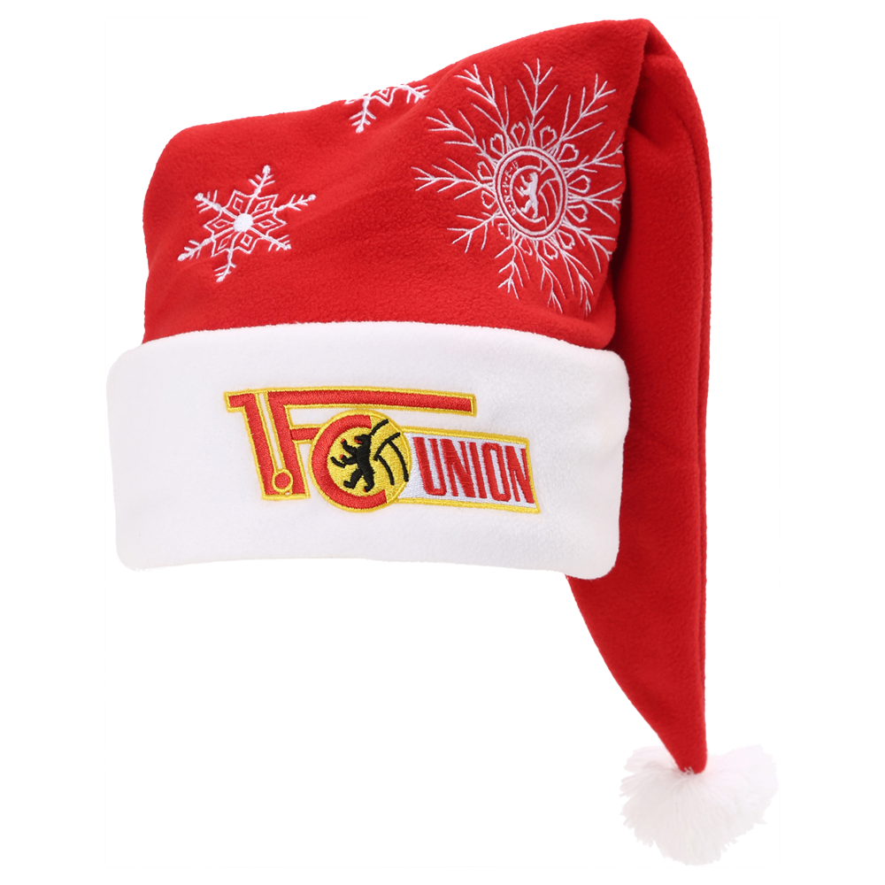 Kinder Weihnachtsmütze Logo - rot