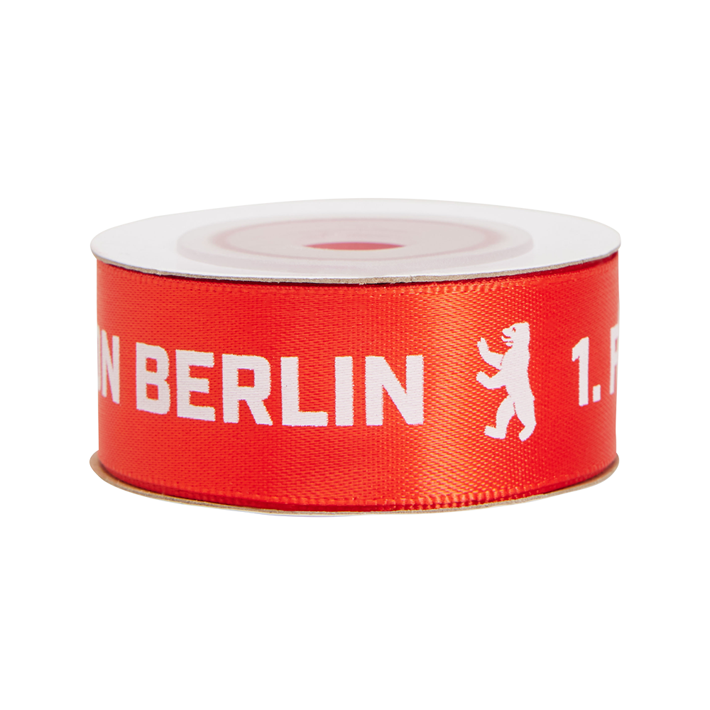 Geschenkband 2er Set - rot/weiß