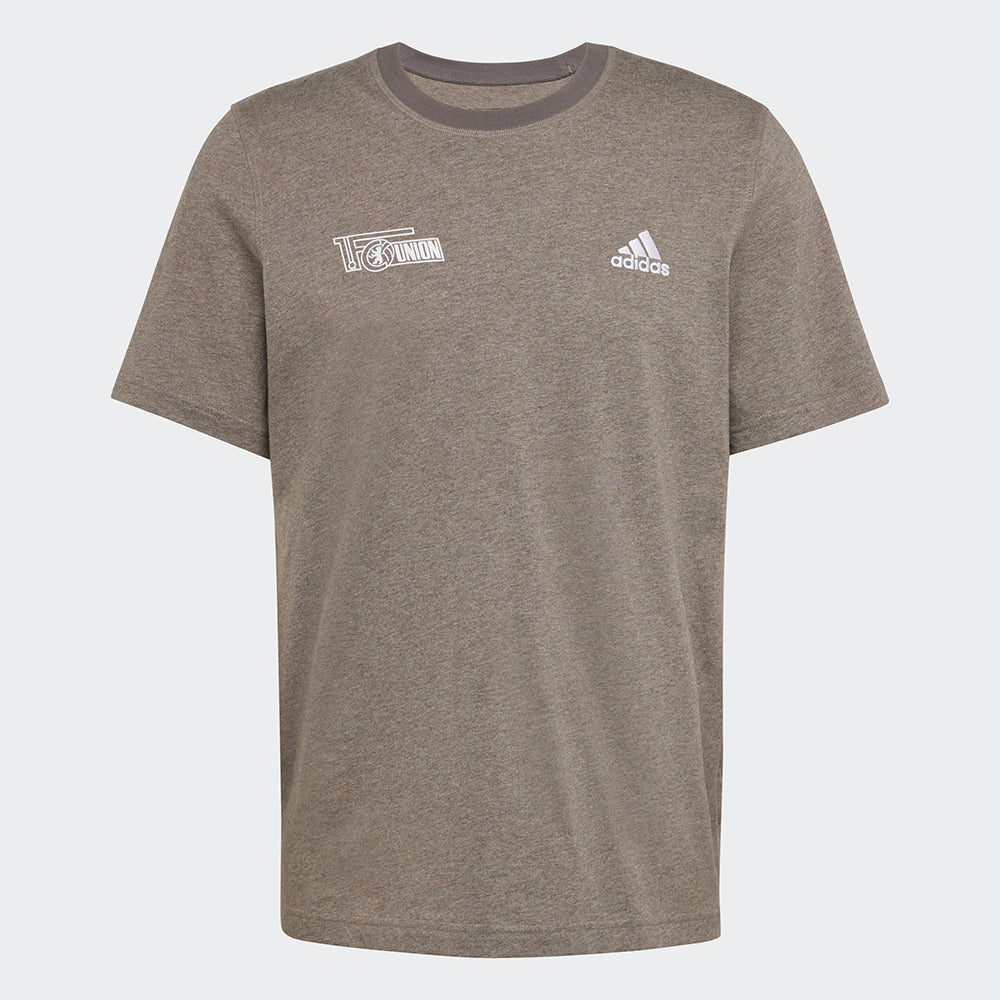 adidas T-Shirt - braunmeliert