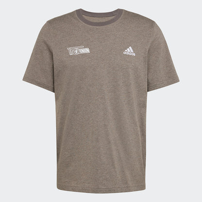 adidas T-Shirt - braunmeliert