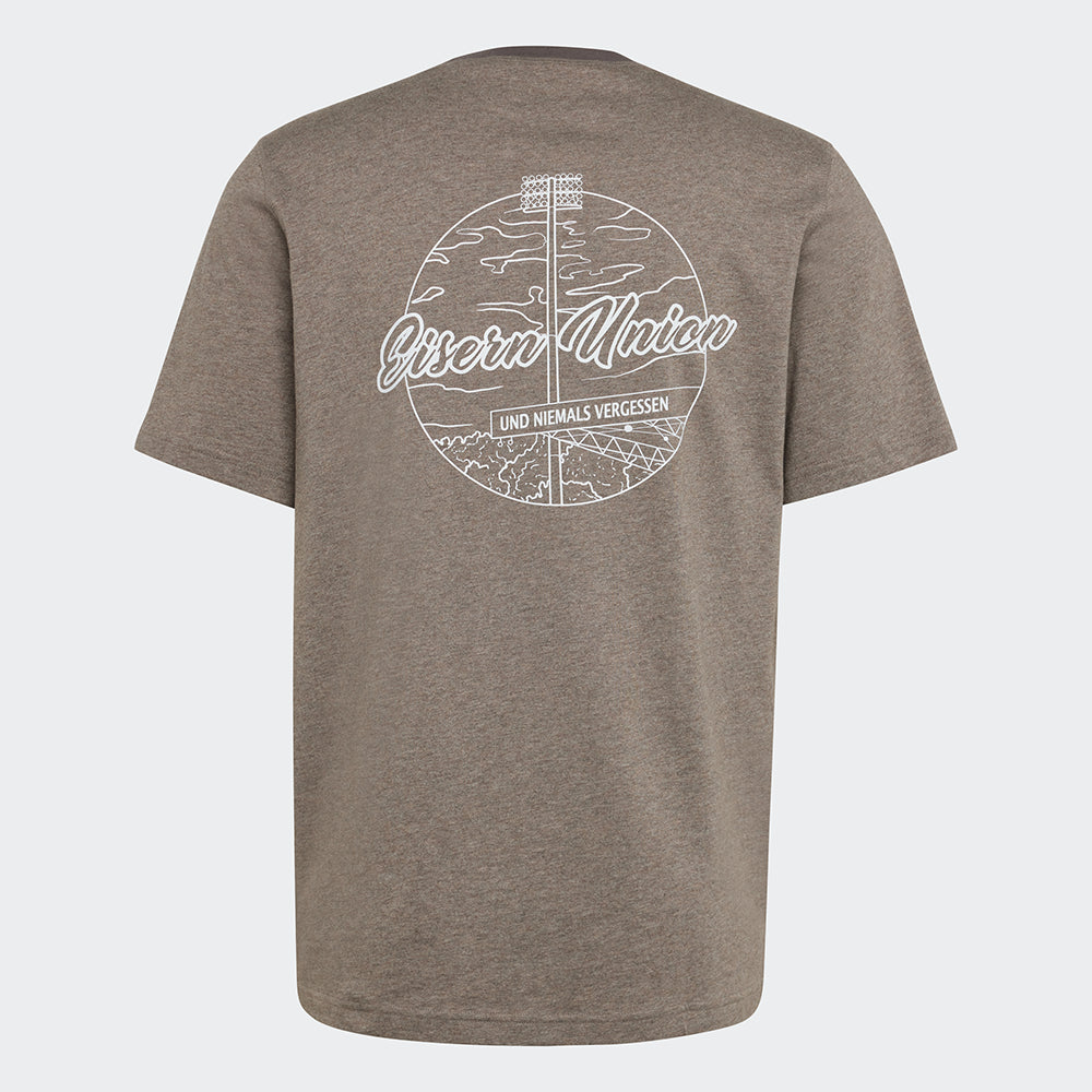 adidas T-Shirt - braunmeliert