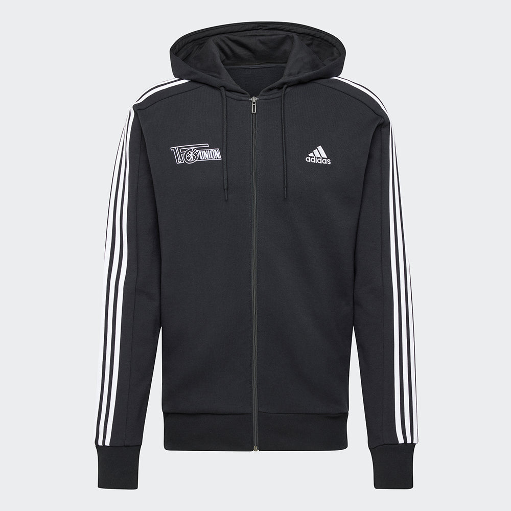 adidas Kapuzenjacke - schwarz