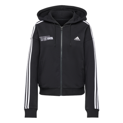adidas Frauen Kapuzenjacke - kurz