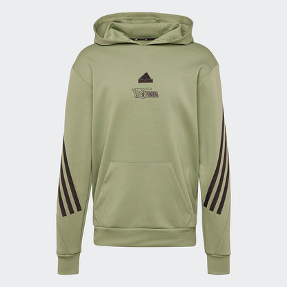adidas Hoodie Wald - grün