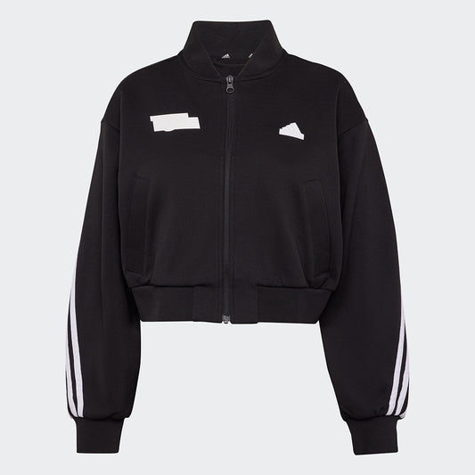 adidas Frauen Bomberjacke - schwarz