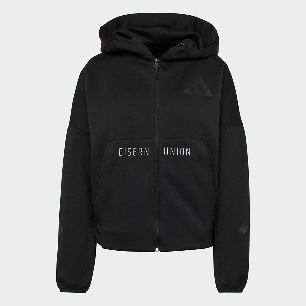 adidas Frauen Sweatjacke - schwarz