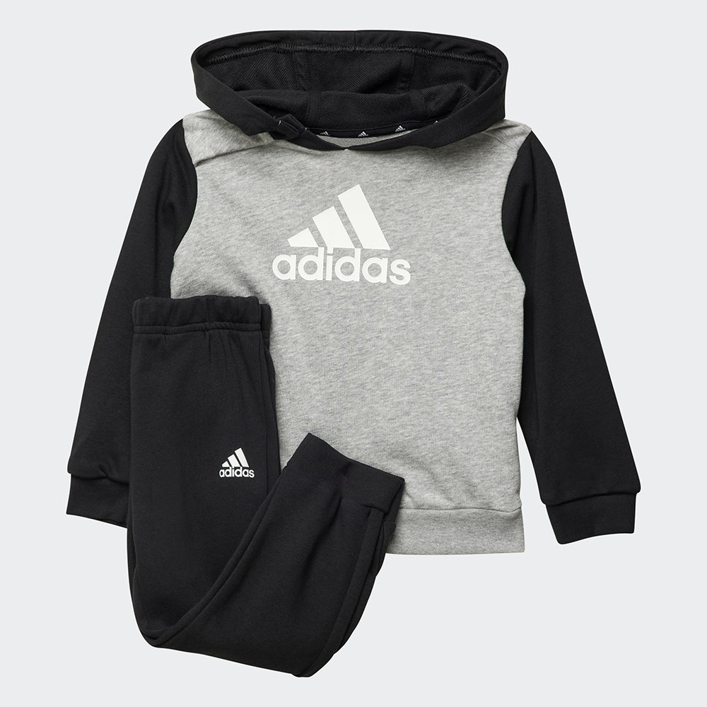adidas Baby Jogginganzug - schwarz/grau