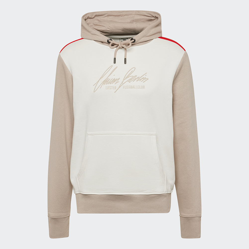 Hoodie Union Berlin - weiß/beige