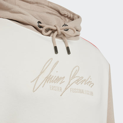 Hoodie Union Berlin - weiß/beige