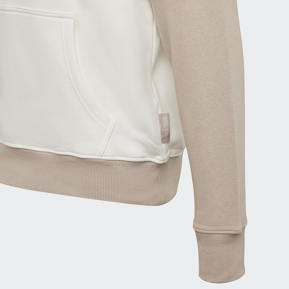 Hoodie Union Berlin - weiß/beige