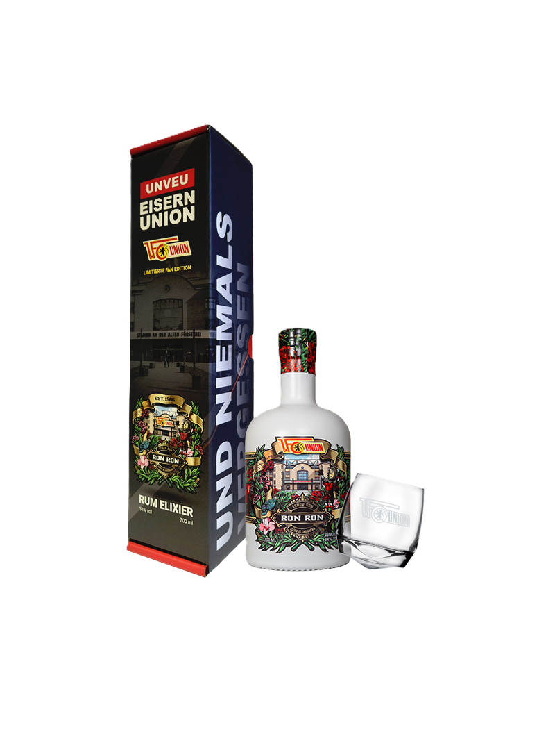 Ron Ron Rumlikör Geschenkset - Union Edition