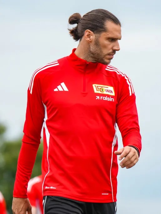 adidas Langarmshirt rot - Team 25/26