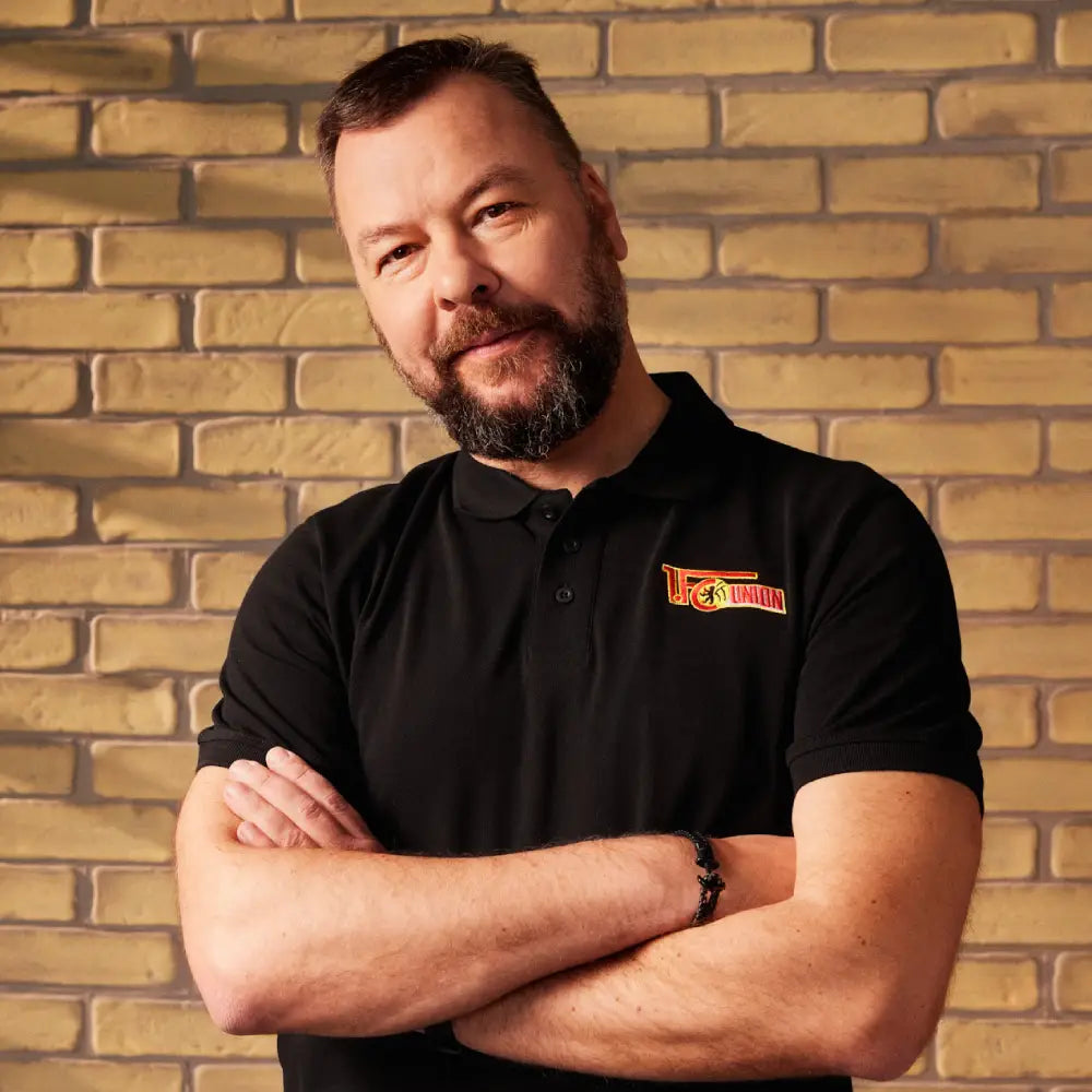 Poloshirt Logo - schwarz
