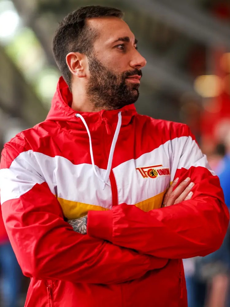 Stadionjacke rot - Logo